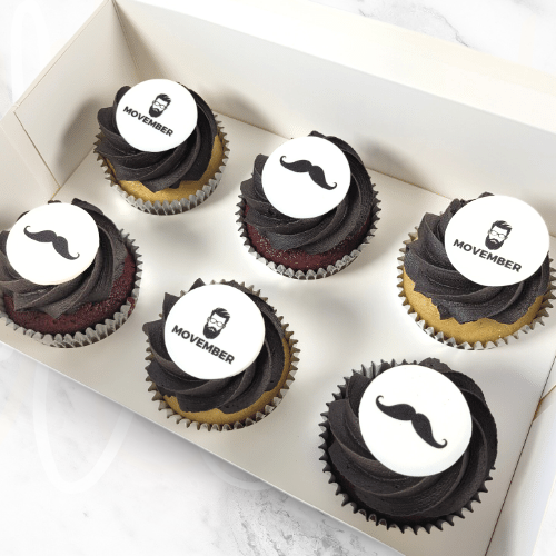 Movember Designer Cupcakes (6) Sydney