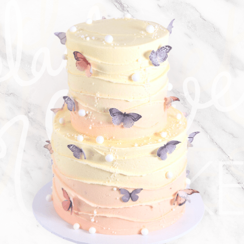 Multi-Tier Butterfly Cake Sydney