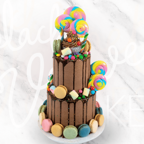 Multi-Tier California Chocolate Cake