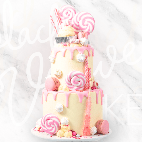 Multi-Tier California Girl Drip Cake Sydney