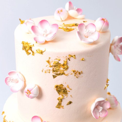 Cherry Blossom Cake — Rose Vanilla