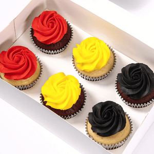 NAIDOC Colours Cupcakes (6) Sydney
