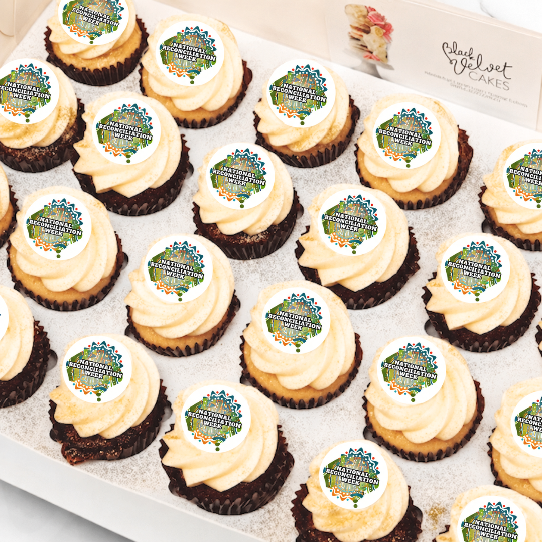 National Reconciliation Week Mini Cupcakes (24) Sydney