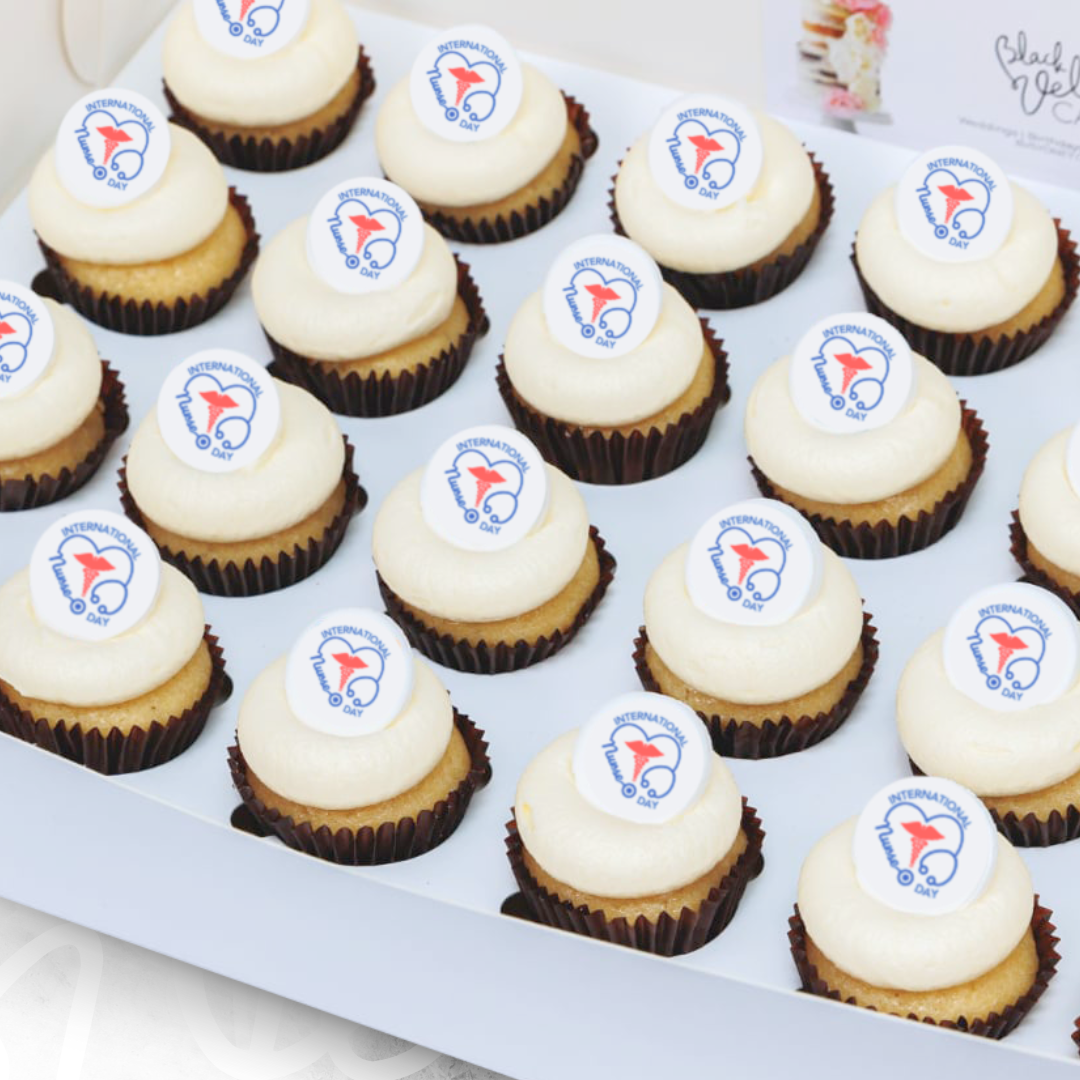 International Nurses Day Mini Cupcakes-BVSydneyCupcakes