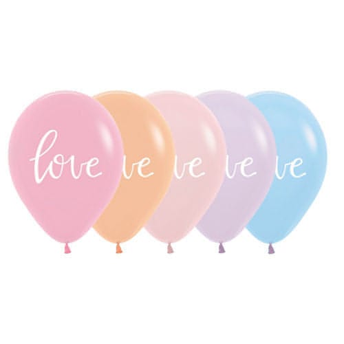 Pastel Love Balloon-Balloons