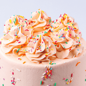 Pastel Pink Sprinkles Cake Sydney