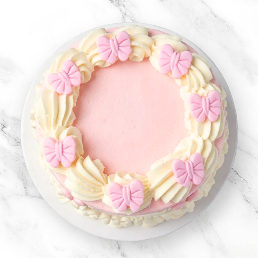 Pink Baby Vintage Cake Sydney