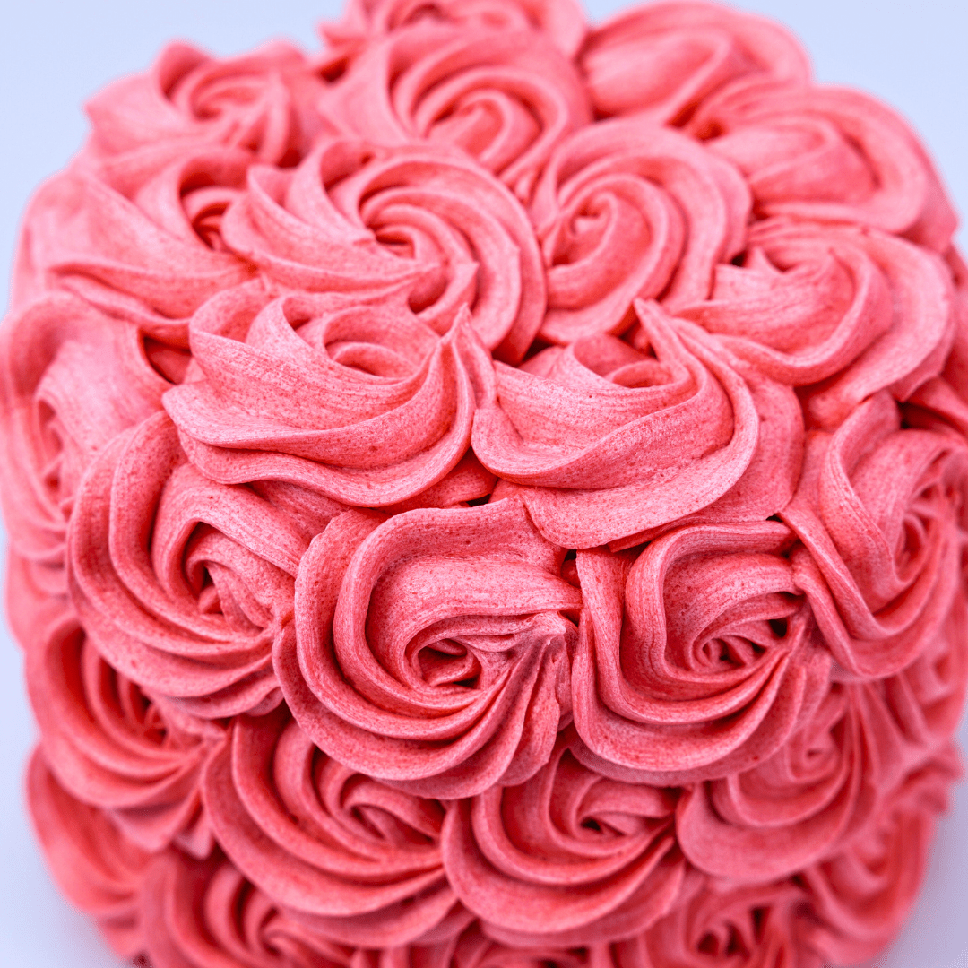 Pink Rosette Cake-BVSydney