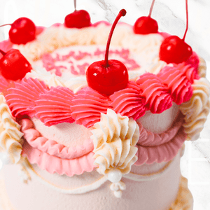 Pink Vintage Cherries Cake Sydney