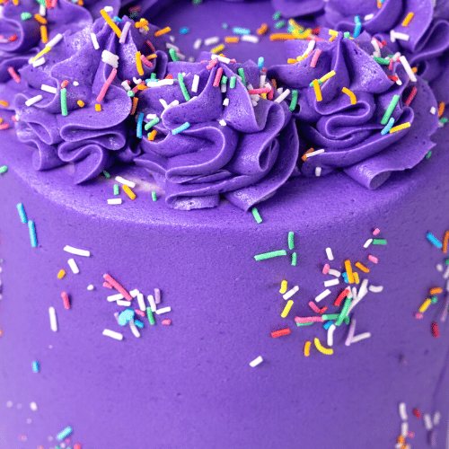 Pow Wow Purple Celebration Cake Sydney
