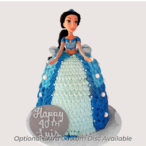 Princess Jasmine Doll Cake