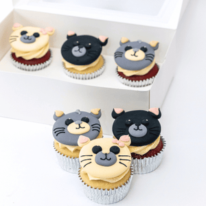 Purrfect Cat Cupcakes (6) Sydney