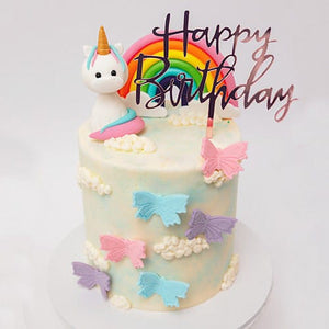 Rainbow Unicorn Cloud Cake Sydney