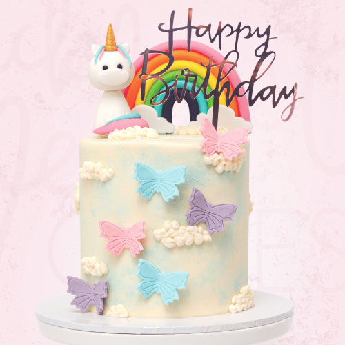 Unicorn number cake | 6th birthday cakes, Unicorn birthday cake, Unicorn  cake