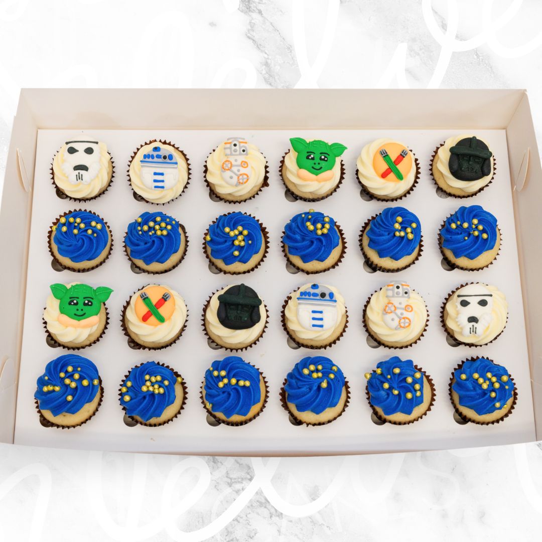 Star Wars Mini Cupcakes (24) Sydney