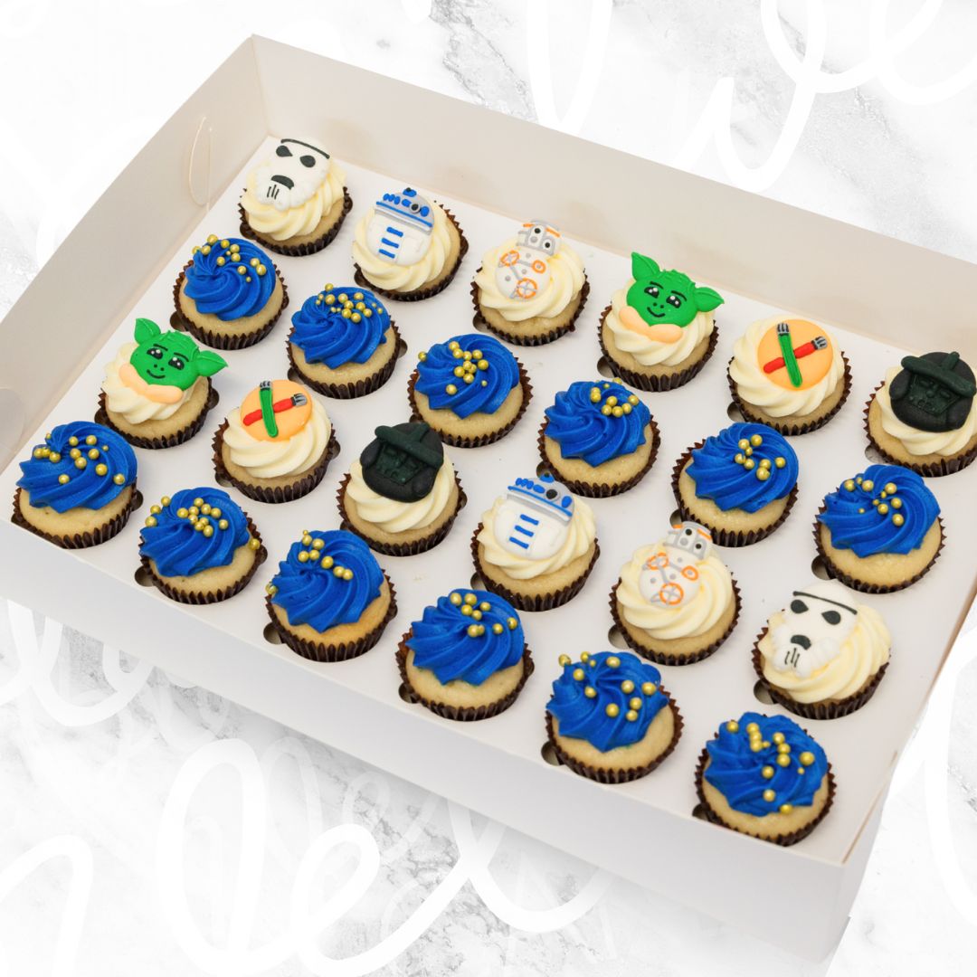 Star Wars Mini Cupcakes (24) Sydney