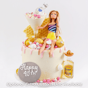 Super Le Lit Chic Cake (Drunk Barbie Cake) Sydney