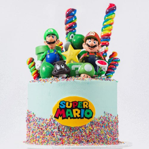 Cake Topper Super Mario Figurine