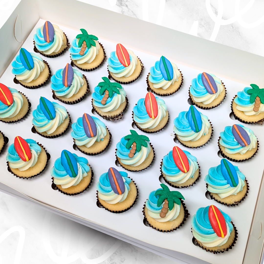 Surfing Sydney Mini Cupcakes (24) Sydney