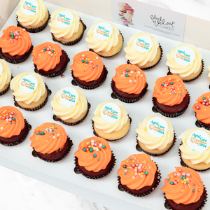 Sydney Aged Care Employee Day Mini Cupcakes (24) Sydney