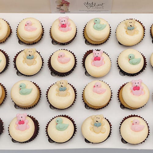 Teddy Ducky Mini Cupcakes (24) Sydney