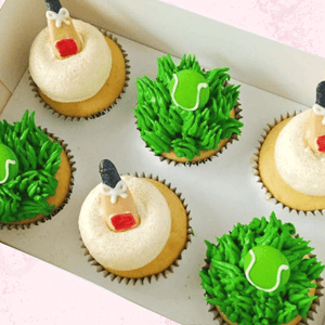 Tennis Ball and Champagne Cupcakes (6) Sydney