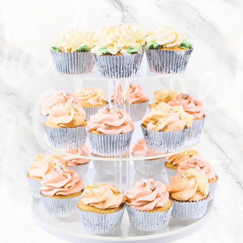 Tier Cupcake Stand Hire (incl $50 Deposit)-Cupcakes