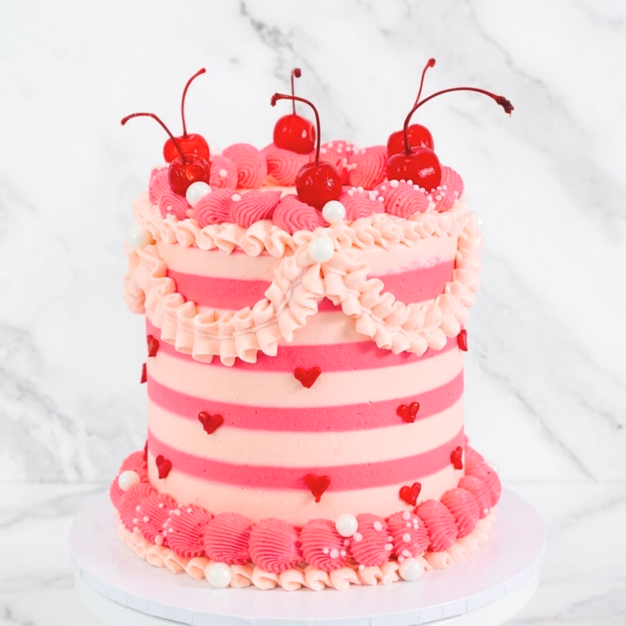 Ultimate Vintage Pink Cake Sydney