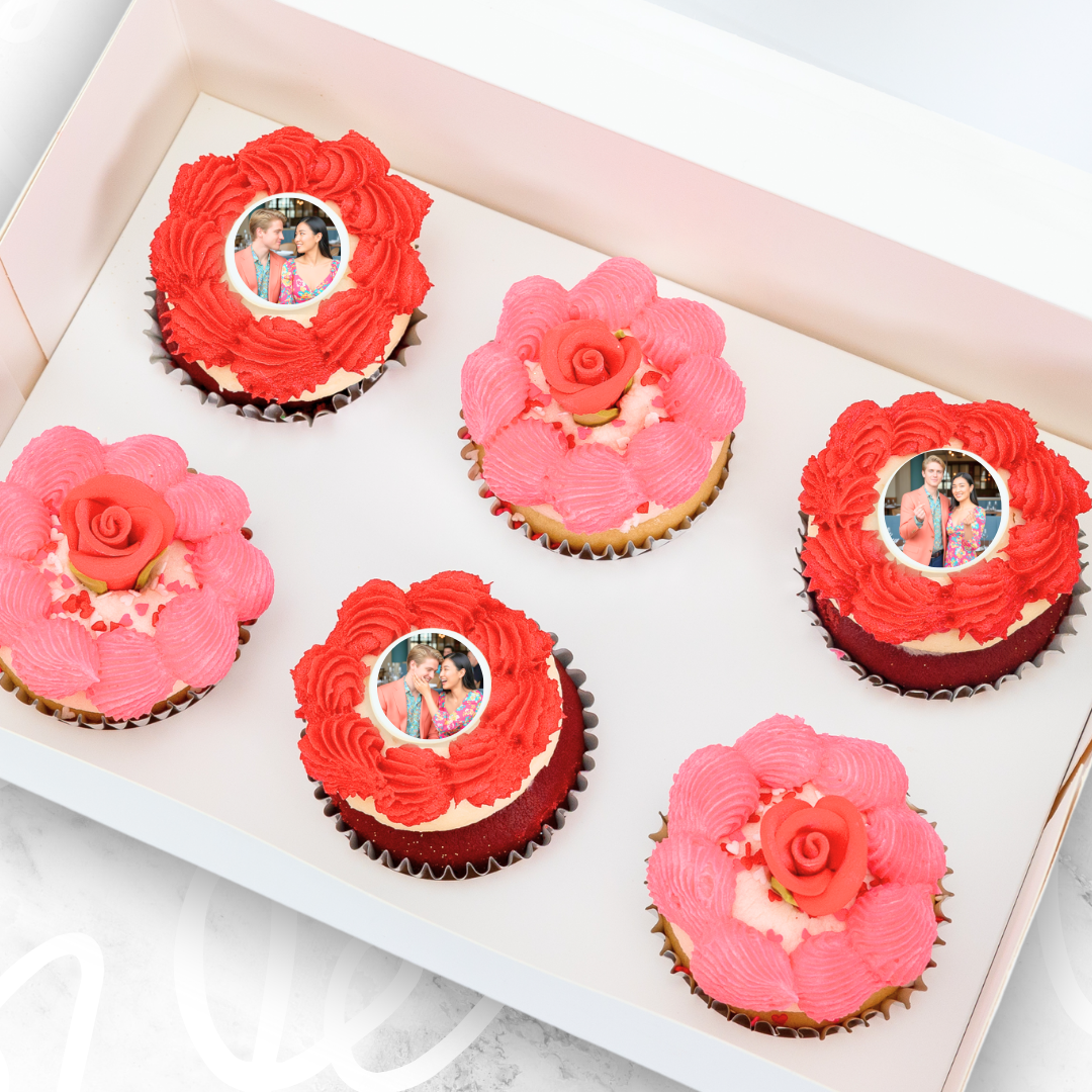 Valentine's Day Photo Cupcakes (6) Sydney