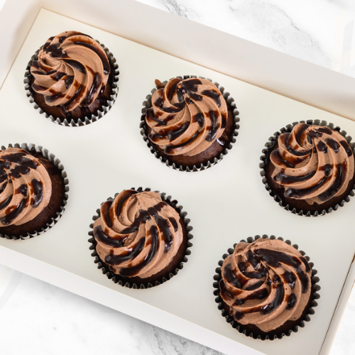 VEGAN Black Velvet Cupcake (6) Sydney