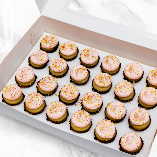 VEGAN Fairy Bread Mini Cupcakes (24) Sydney