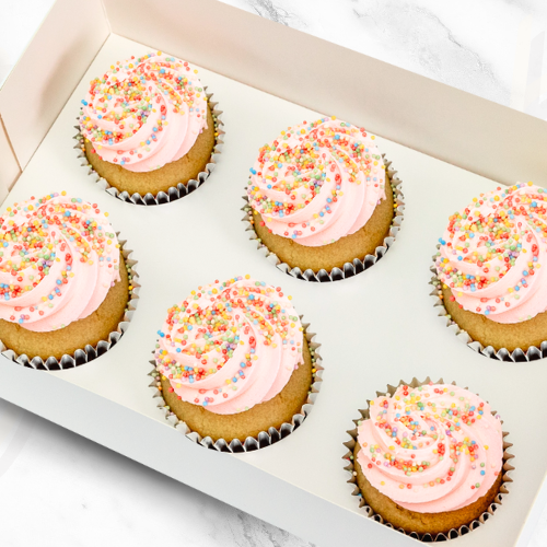 VEGAN Pink Velvet Cupcake (6) Sydney