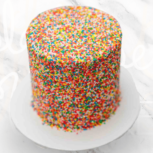 Vegan Sprinkles Cake Sydney