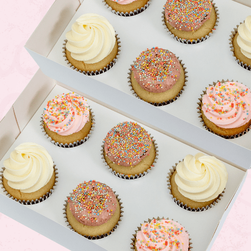 VEGAN Your Choice Cupcake Dozen (12)-BVSydneyCupcakes