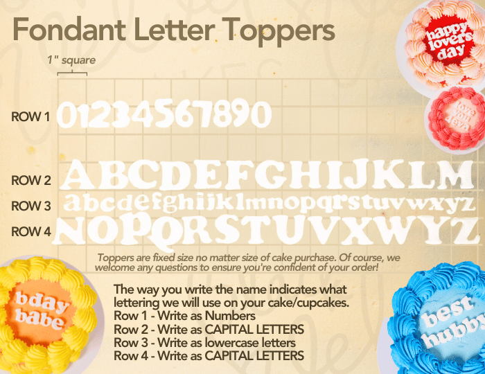 Vintage Minimalist Yellow Message Cake-BVSydney