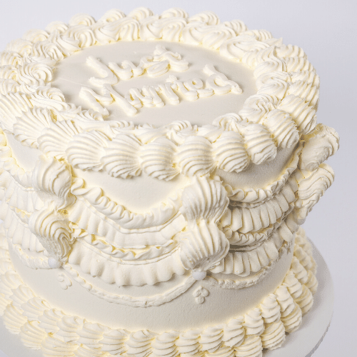 Vintage wedding cake – ronna's cake blog