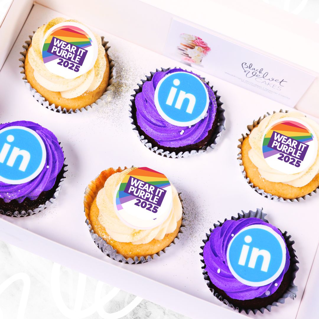 Wear It Purple Featured Corporate Designer Cupcakes (6) Sydney