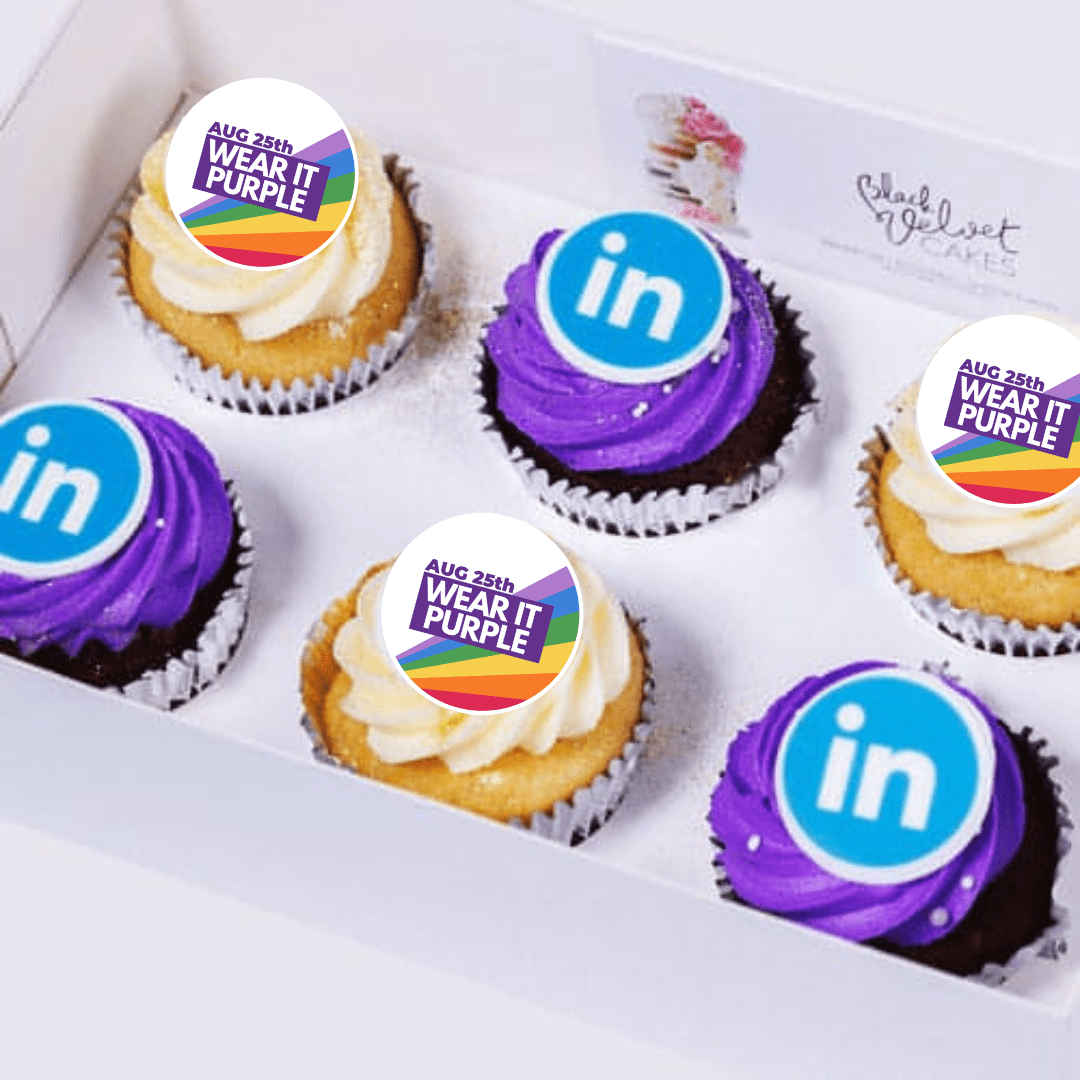 Wear It Purple Featured Corporate Designer Cupcakes (6) Sydney
