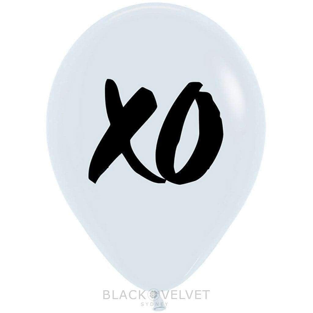 White XO Balloon-Balloons