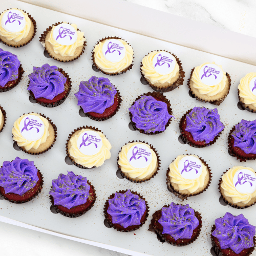 World Elder Abuse Awareness Day Mini Cupcakes (24) Sydney